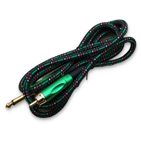 Handmade Tattoo RCA Cords (Braided Sleeving) Handmade Tattoo RCA Cords (Braided Sleeving)